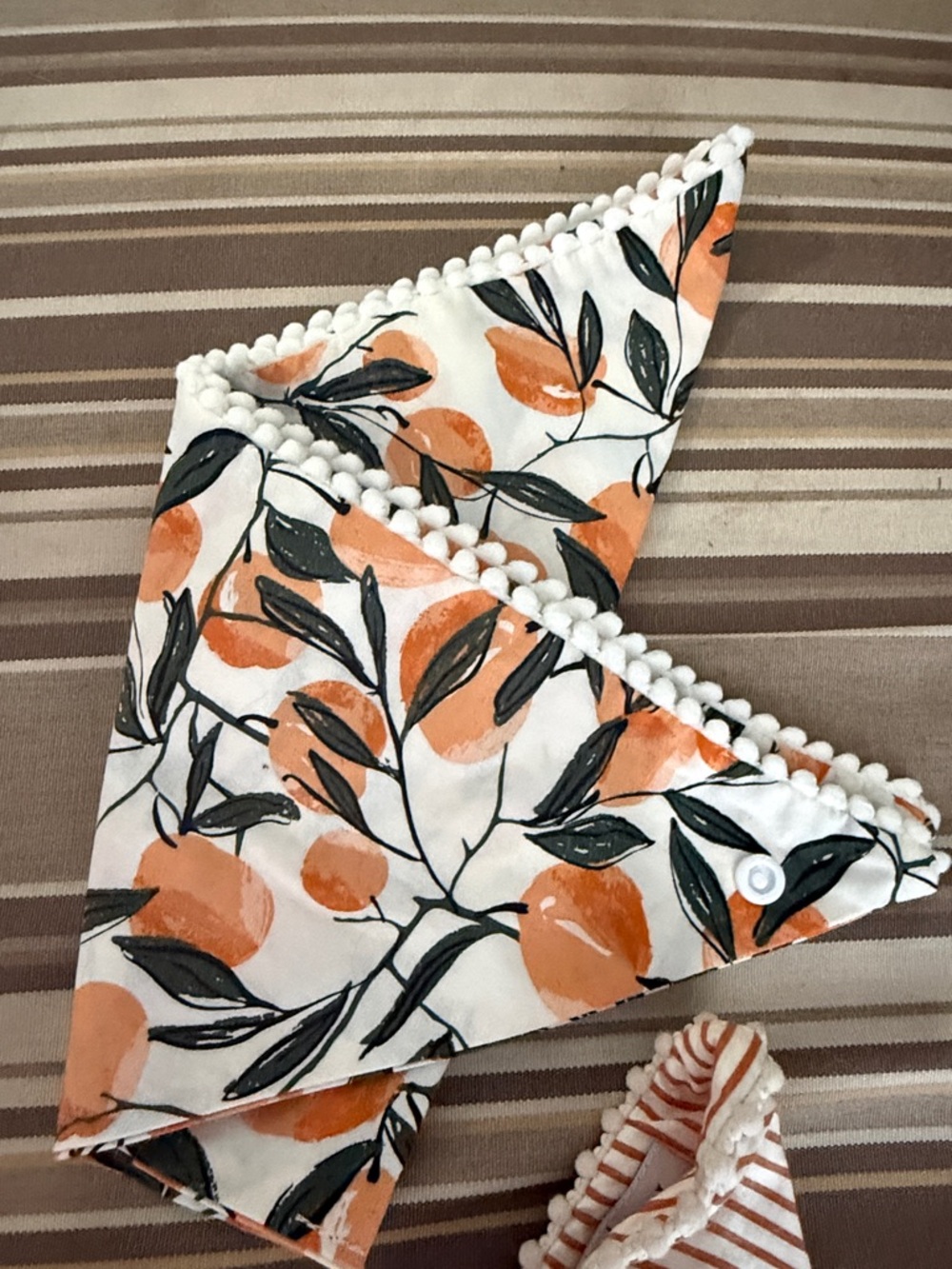 Dog Orange Bandanas (2) - Picture 2 of 3
